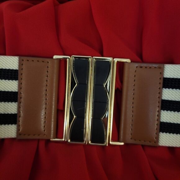 BCX Sleeveless Women's Red dress size : medium midi Pre-owned - Picture 4 of 8